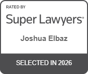 Rated By Super Lawyers | Joshua Elbaz | Selected In 2026